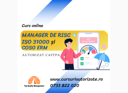 Curs Manager de Risc ISO 31000 și COSO ERM